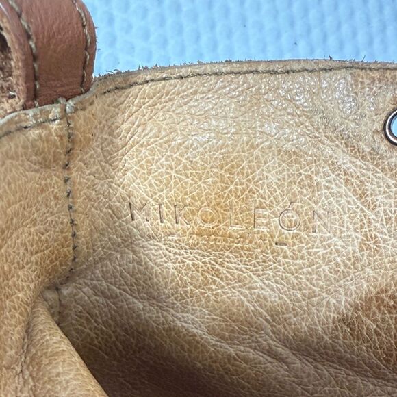 Mikoleon naturally Brown leather Heirloom Classic Sm Kids Boots size 24 (US 8) - Picture 8 of 10